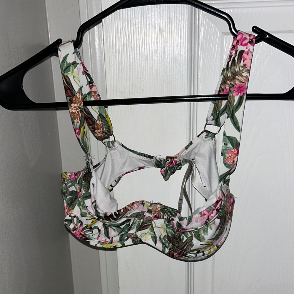 VS Floral Print Bikini Top
